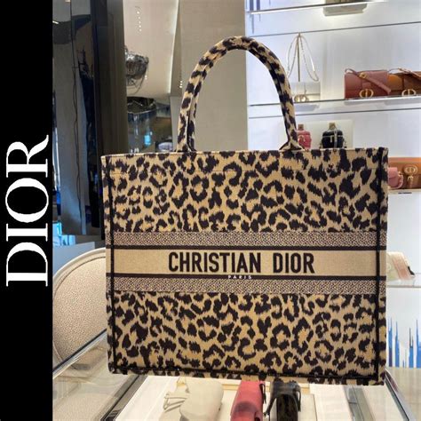 dior leopard print bag|dior book tote 2021.